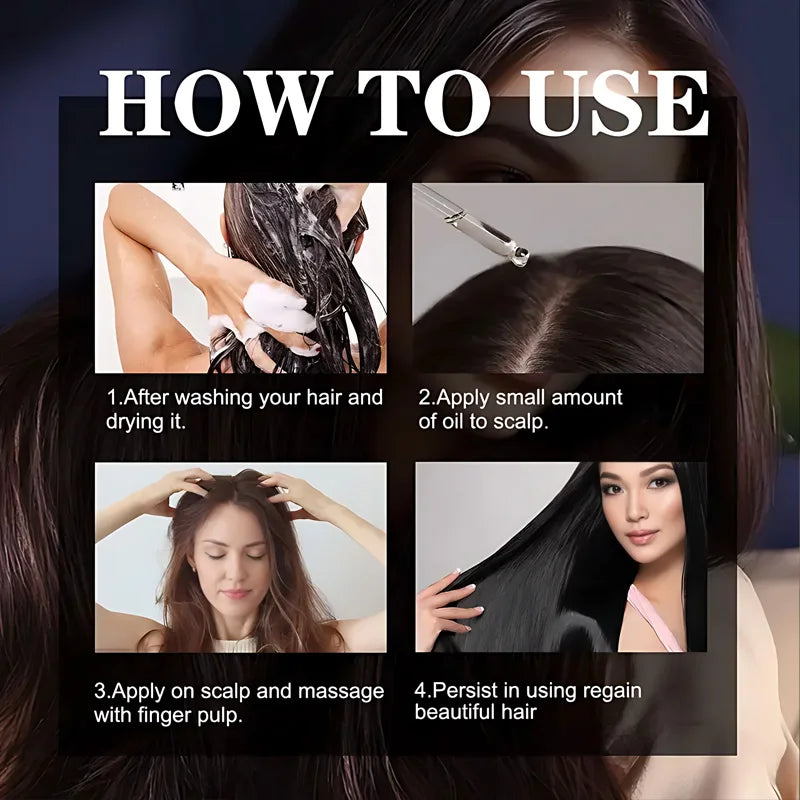 YUITIKUE 100ml Batana Hair Oil is suitable for moisturizing hair, smoothing dry and coarse hair, adding shine and smoothing hair