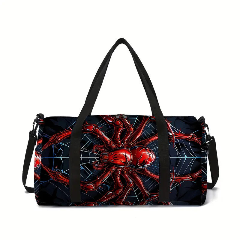 animal horse panda cat dog 3D Printed Large Capacity Travel Bags Barrel Shape Crossbody Bag Outdoor Sports Bags Gym Yoga Bag
