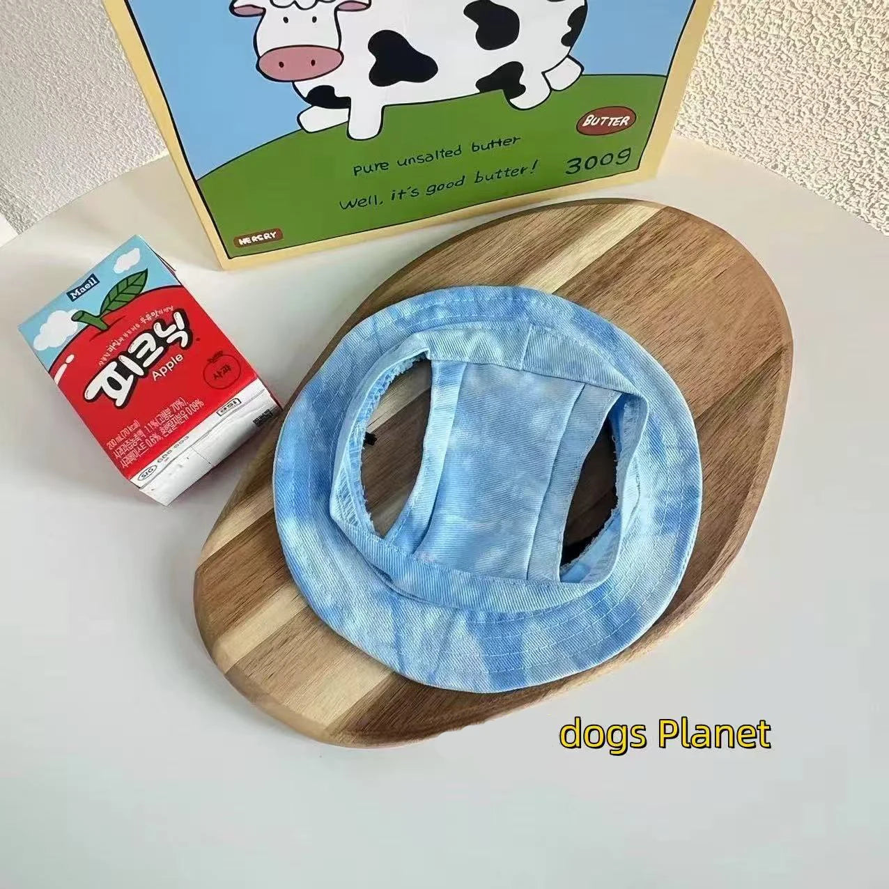 Wiener Dogs Sunscreen Hat Outdoor Hat Ear Holes Adjustable Cap for Badger Dogs Breathable Cool Hat for Small Media Dogs