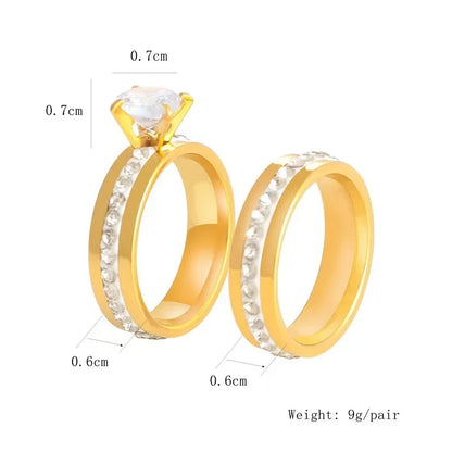 Trendy Women Rings with Brilliant Cubic Zirconia Luxury Engagement Rings Fashion Wedding Party Jewelry Drop Shipping
