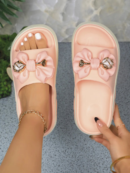 2025 Women Slippers EVA Soft Sole Summer Casual Women Platform Sandals Fashion Non-Slip Beach Slippers Luxury Slides Women