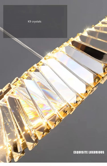 Luxury Crystal Gold Metal Wall Lamp Modern Creative Irregular LED Wall Light Villa Hotel Corridor Bedside Decor Lighting Fixture