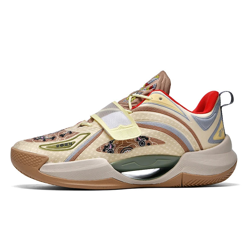 Unisex Basketball Shoes High-quality Mesh Comfort Outdoor Sports Court Basketball Shoes Soft Soled Rebound Sneakers for Men
