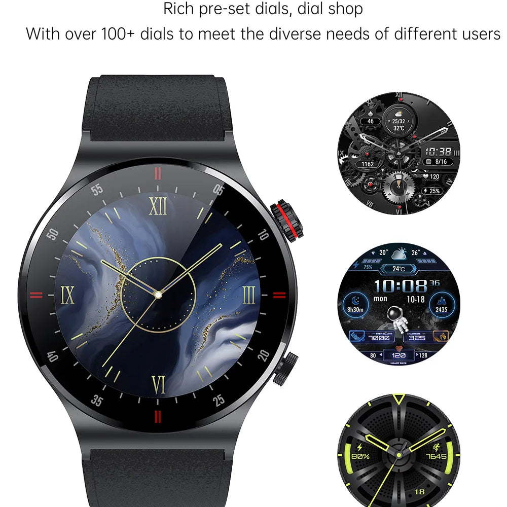 Originl Smart Watches Men NFC Bluetooth Call Fitness Clock Waterproof Sport Watch Wrist Smartwatch for Women Android Phones 2026