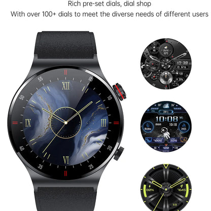 Originl Smart Watches Men NFC Bluetooth Call Fitness Clock Waterproof Sport Watch Wrist Smartwatch for Women Android Phones 2026