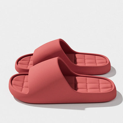 Man Fashion Slippers Solid Beach Sandals Summer Non Slip Lightweight Soft Unisex Slides Women Outdoor Indoor House Shoes