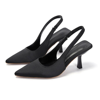 2026Sexy Women High Heels Luxury Pointed Toe Women's Pumps Fashion Shallow Sandals Stiletto Heels Women Party Wedding Shoes