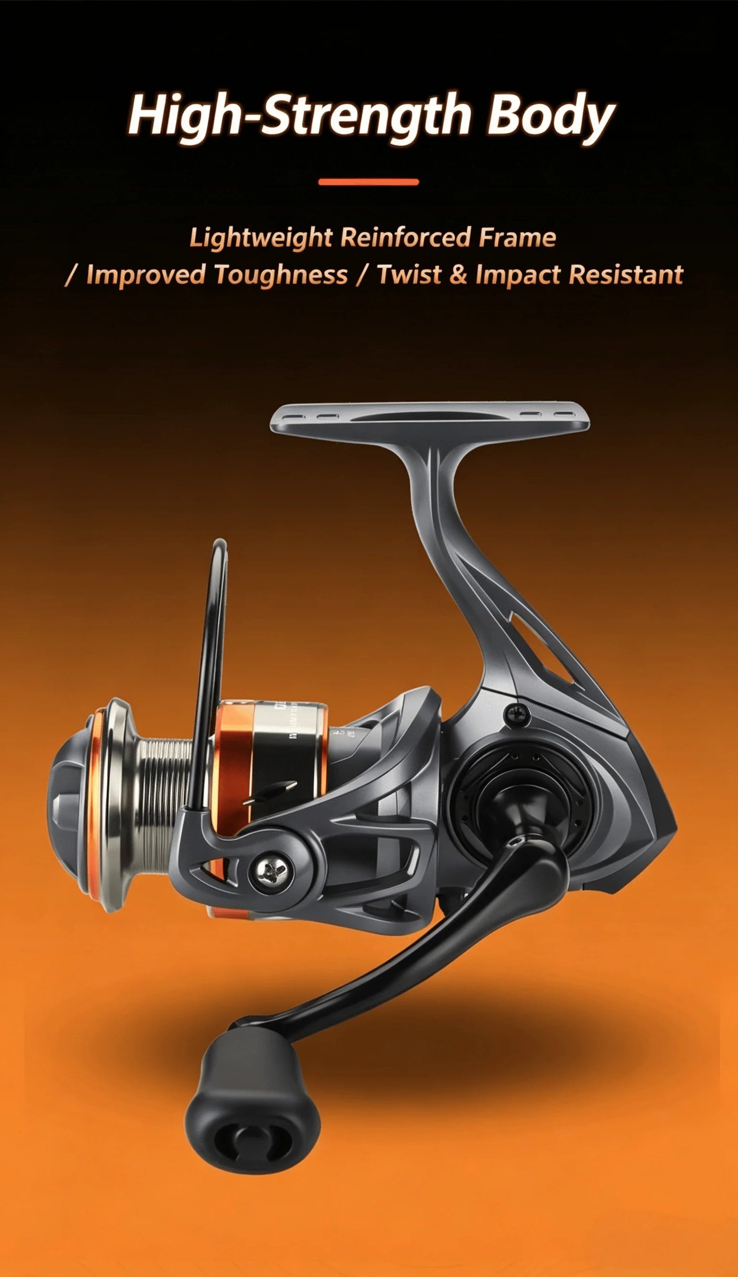 Okuma Spinning Reel Model 3+1 Ball Bearings 5.2:1 Ratio Corrosion Resistant Body Large Adjustment Drag Knob Fishing Wheel
