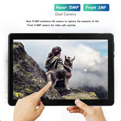 New 10.1 Inch Google Tablet Pc Octa Core 4GB RAM 64GB ROM Android Tablets Dual SIM Cards 3G Network Bluetooth Wifi 6000mAh