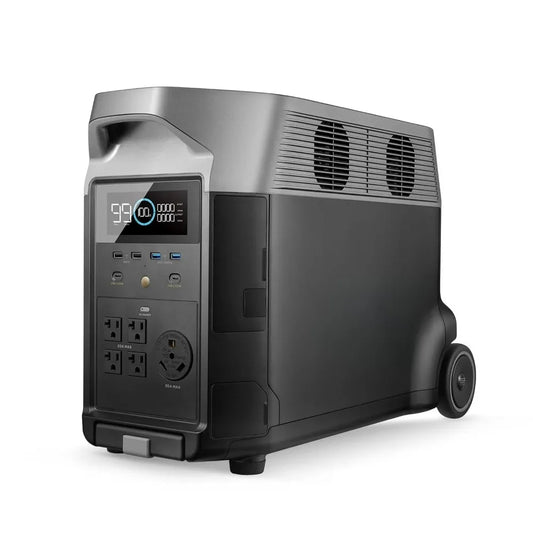 3600W Portable Power Station 3600Wh with 5 AC Outlets Fast Charging Solar Generator for Home Camping RV Emergencies