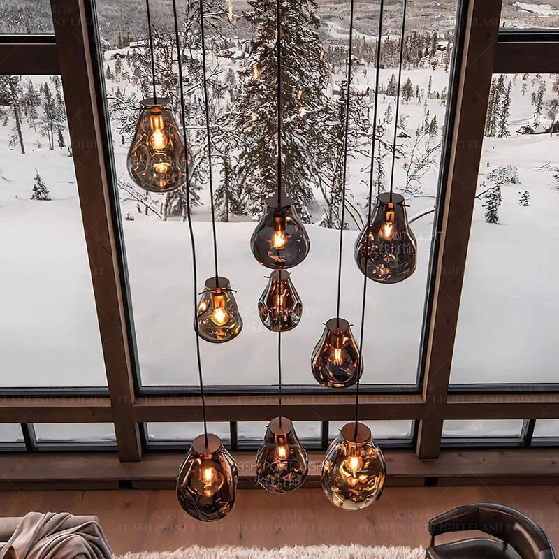 Home decoration chandelier dining room Pendant lights indoor lighting light fixture Ceiling lamps salon fancy indoor lighting