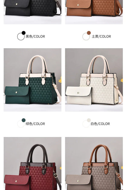 Elegant Women Shoulder Bag PU Leather Ladies Messenger Bag Fashion Single Totes Bag Korean Luxury Lady Handbags Bolsa Feminina