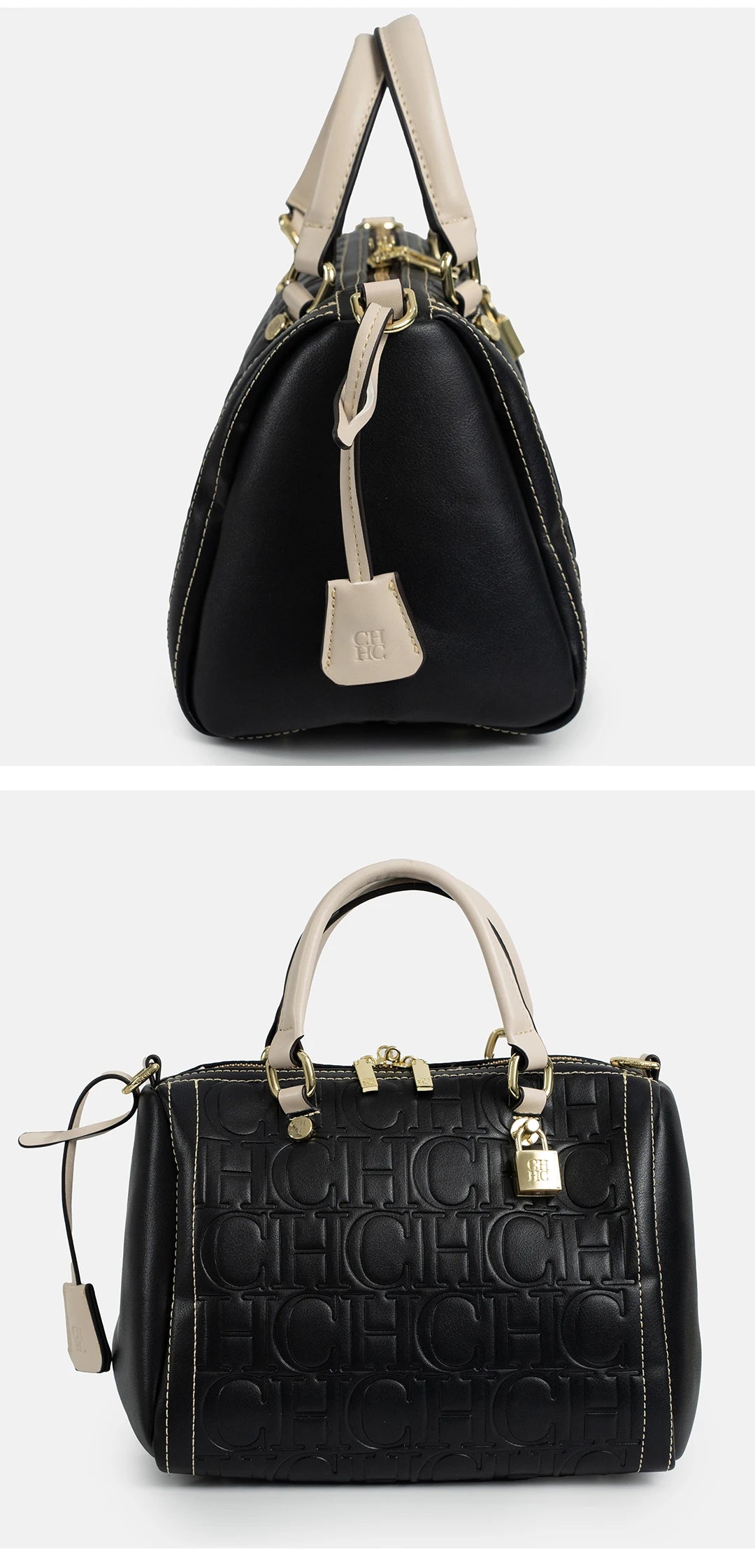 CH Women Handbag Luxury Monogram Embossed Top Handle Bag Shoulder Crossbody Bags For Ladies 2026 Designer High Quality Tote