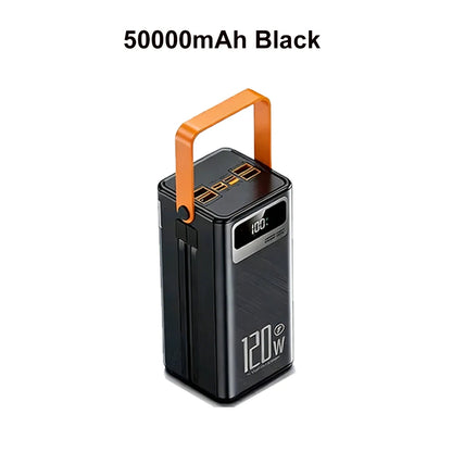 Gaiaray 80000mAh 50000mAh Portable Power Bank Fast Charging Power Station Emergency Power Bank Solar Generator For Camping Phone