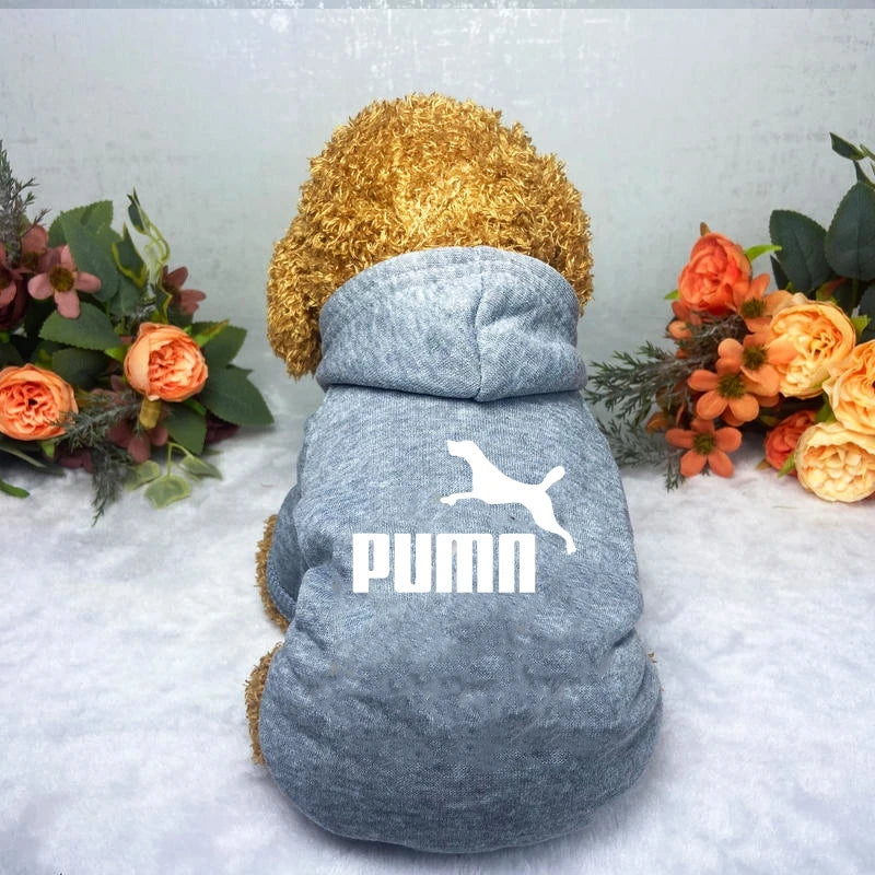 Dog clothes Pet clothes Popular fashion Hoodie Large, medium and small pet clothes Casual warm dog clothes