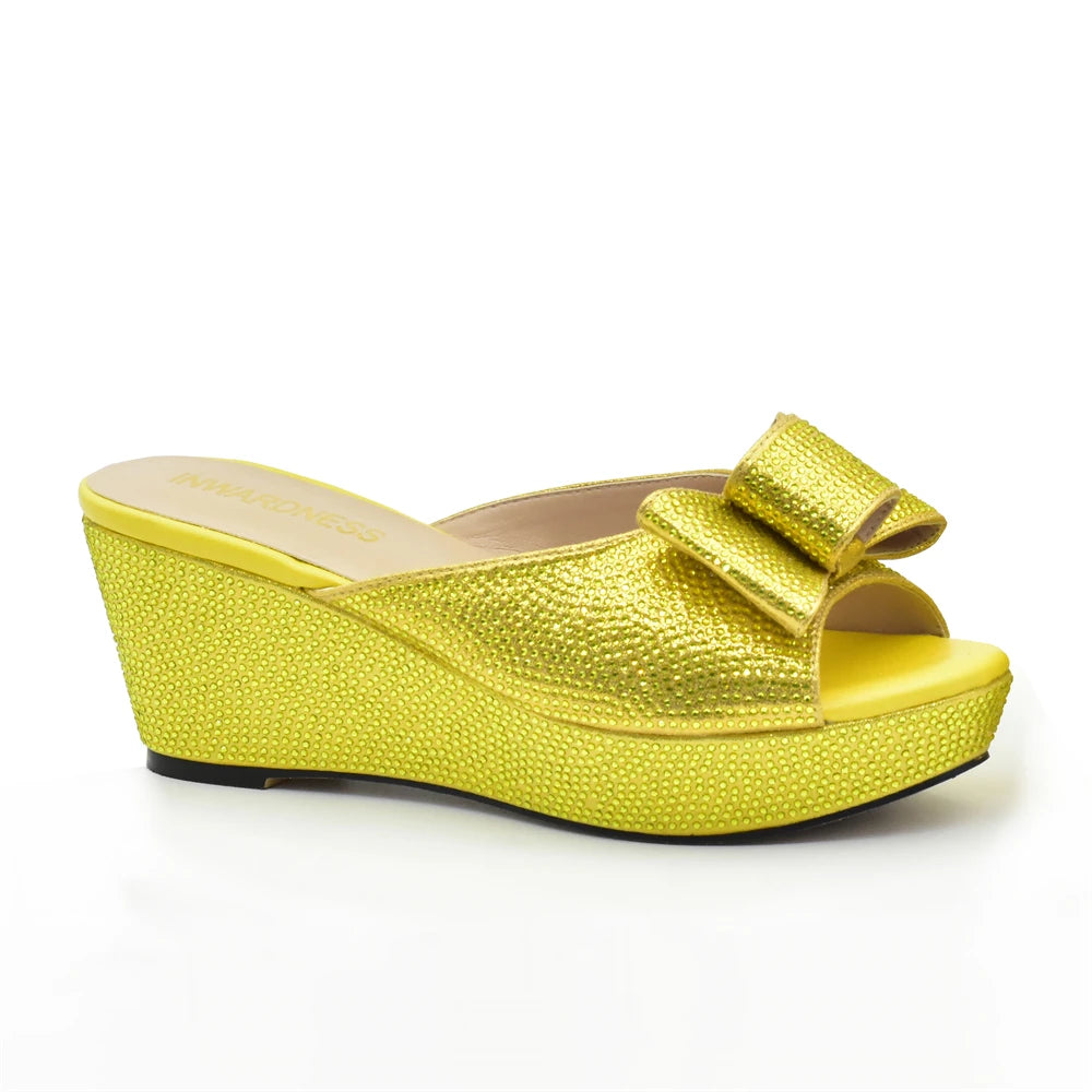 Designer Shoes Women Luxury 2026 Italian In Women High Quality African Wedding Shoes Spring Shoe Platform Woman Summer Slippers