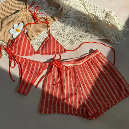 2026 Sexy Bikinis Female Swimsuits Women Three-Piece Swimwear Beach Swimming Wear Bathing Suits Brazilian Bikini Set Pool Bather