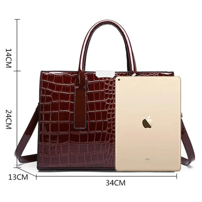 Genuine Soft Pu Leather Handbags for Women Vintage Shoulder Tote Bag Luxury Designer Ladies Large Capacity Purse Bags Sac A Main