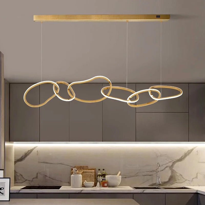 Modern Home Decor LED Lights Pendant Light Lamps for Living Room Ceiling Chandelier Chandeliers for Dining Room Indoor Lighting