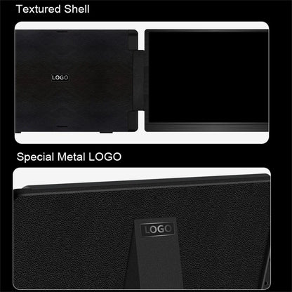 Rospider 14 Inch Portable Dual IPS Laptop Monitor Extended High-Definition Triple Expandable PC LCD Screen Extender