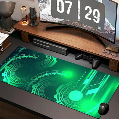 electronic panel Mouse Pad New Computer Home Mousepad XXL Desk Mats Natural Rubber Office Anti Slip Gaming Accessories pad