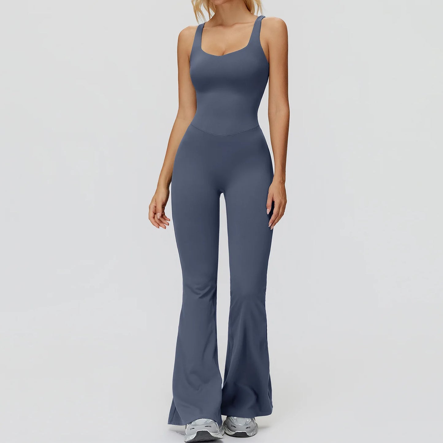 Gym Set Women Tracksuit Yoga Suit Sportswear Women Suit Sports Jumpsuit Fitness Rompers Stretch Female Push Up Workout Bodysuits