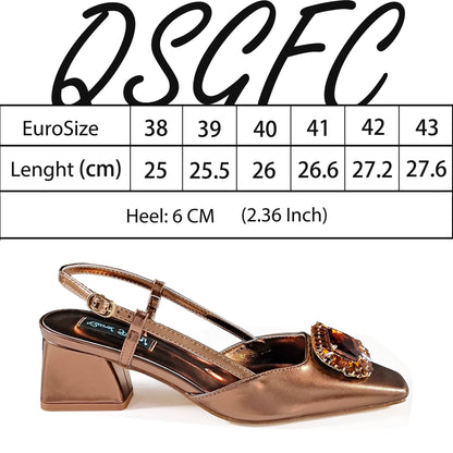 Queena Yan 2026 Nigerian Heel Party for Women Purple Color Shoes and Bag Set Rhinestone Handbag Italian Design Wedding