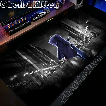Mouse Mat Joker Mouse Pad Anti-slip Rubber Desk Mat With Lockrand Gaming Accessories Prime Gaming XL Keyboard Pad Padding Mats