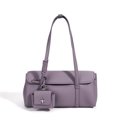 Women's Genuine Grade Cowhide Leather Fashion Tote Handbag Luxury Designer Brand Ladies Shoulder Underarm Bag for Woman 2026 New