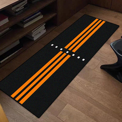 Motorcycle Special Carpet Anti-slip Bedroom Decor Rugs Creative Carpets for Living Room Home Long Strip Floor Mat Washable Rug