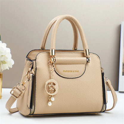 New Soft Leather Luxury Handbags Women's Bags Designer 3 Layer Shoulder Crossbody Sac Ladies Large Capacity Shopping Tote Bags