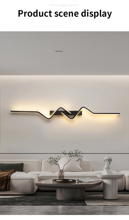Modern Stairs Wall Light Nordic Living Room lights For Wall Sconce Ceiling Light Home Decor Lighting Fixtures Long Decor ghts