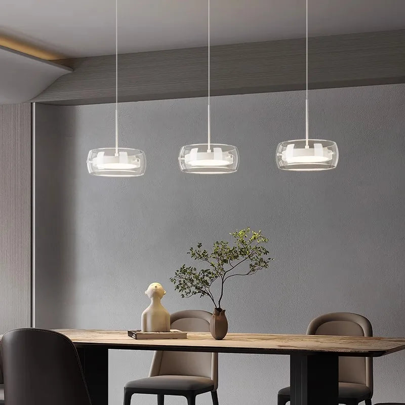 Modern home decor led lights pendant light lamps forstaircase Chandeliers for living room hanging light indoor lighting