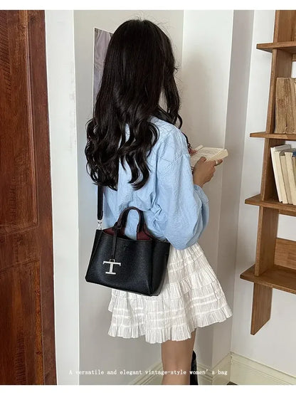 Premium Ladies Tote Bag, Fashionable Leather Crossbody Handbag For Women, Luxury Brand Messenger Bag