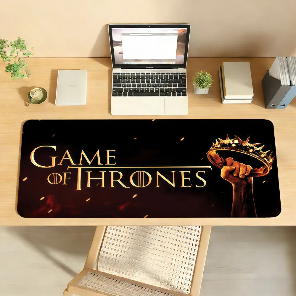 TV G-Game Of T-Thrones  Mouse Pad Non-slip Rubber Computer Mat Gamer Balance Decoracion Deskmat Laptop Office Large