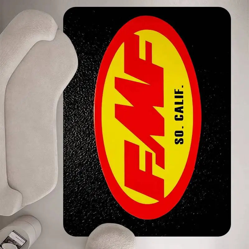 FMF Racing Logo Bath Mat Nordic Style Home Doormat Bathroom-Toilet Mats Bedroom Welcome Doormat