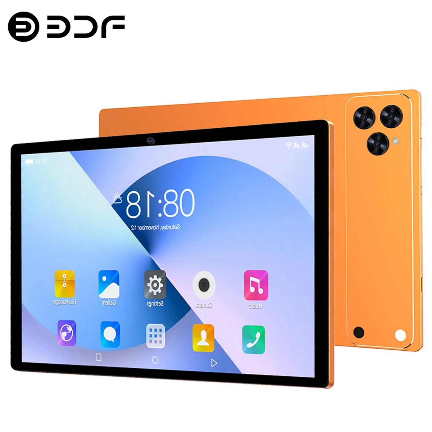 BDF-i17 Phone Tablets 10.1 Inch Octa Core 6GB RAM 128GB ROM Dual SIM Cards Call WiFi Bluetooth Google Play Tablet PC Android 13
