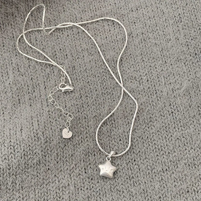 New Trendy Fashion 925 Silver Pearl Simple Elegant Thin Chain Pendant Necklace for Women Girl Jewelry Dropship Wholesale