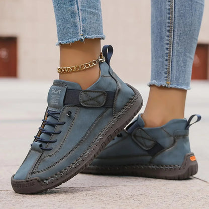 Summer Shoes Woman Platform Leisure Loafers Handmade Breathable Sneakers Moccasins Luxury Brand Boat Shoes Chaussure De Sport
