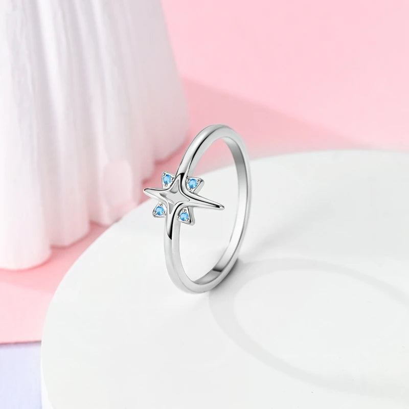 2026 New 925 Sterling Silver Rings Zircon Sparkling CZ Rings Rings For Women Original Wedding Fine Jewelry Accessories Gifts