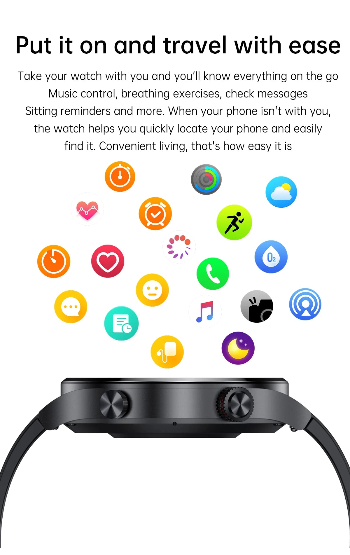 Originl Smart Watches Men NFC Bluetooth Call Fitness Clock Waterproof Sport Watch Wrist Smartwatch for Women Android Phones 2026