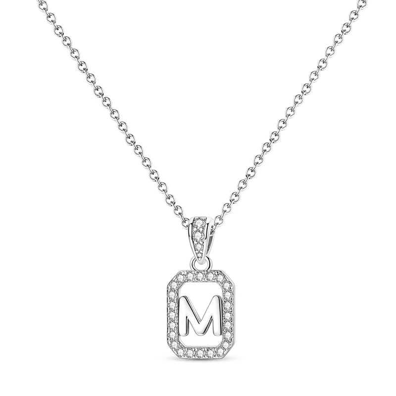 Luxury Necklace 925 Silver Original Sterling Zircon Dragonfly Butterfly Firefly Star Moon Chain Link For Women Wedding Jewelry