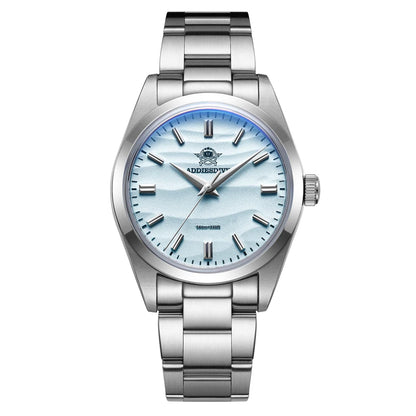 ADDIESDIVE Men's Quartz Wristwatch Bubble Mirror Glass 100M Waterproof 316L Stainless Steel Luxury Business Style Watches AD2030