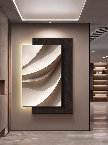 Led Geometric Wall Lamp Italy Designer Square Mounted Sconce For Living Room Resturant Background Wall Decoration Hall Way Light