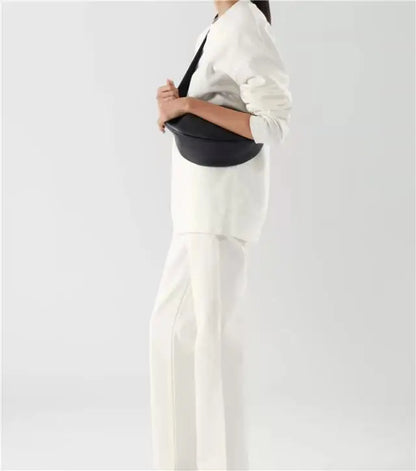 Women Bag 2025 Euro-America Style PU Luxury Shoulder Bag Handags Designer Simple Office Lady