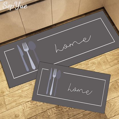Non-slip Kitchen Carpets for Living Room Long Area Rug Kitchen Floor Mat Carpets Entrance Door Mat Hom