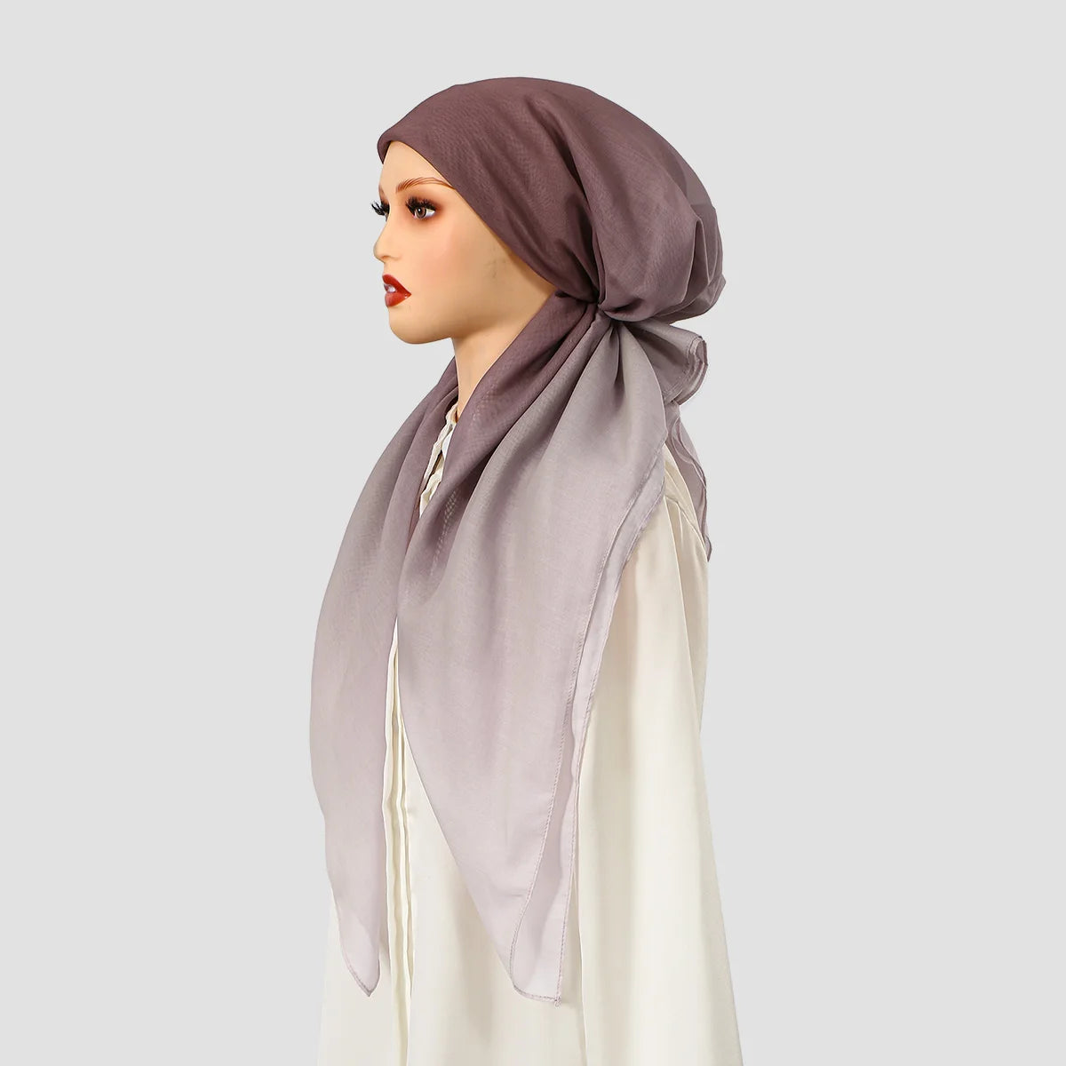 New Muslim Instant Hijab Scarf Print Turban Thick Hair Bonnet Night Cap Turban For Sleeping Elastic Hair Satin Bonnet For Sleep