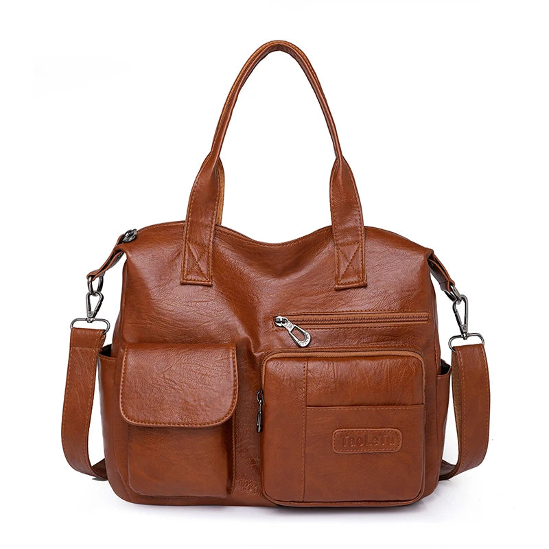 Luxury Designer Handbags Women Purses And Handbags Retro Shoulder Bags High Quality Leather Crossbody Bags for Women 2024 Sac