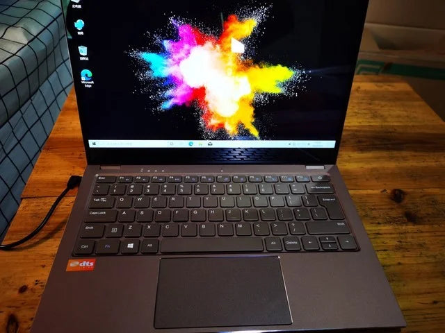 14.1 INCH 6GB RAM DDR3L 128GB ROM Windows 10 Laptop PC Intel Celeron N3450 with Docking Keyboard Dual Camera