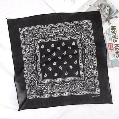 21 Colors Summer Ip Hop Bandana Casual Elegant Thin Breathable Neck Women Head Wrap Hair Scarves Shawl for Women/Men/Boys/Girls